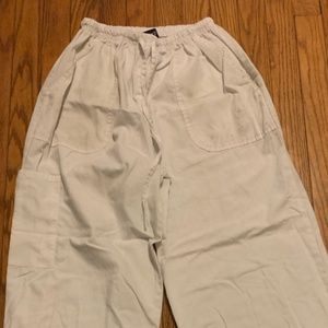 White work pants